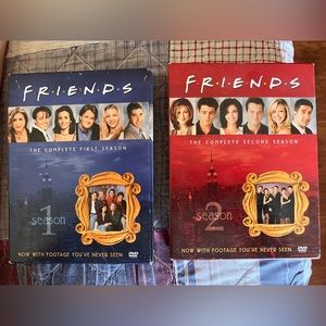 FRIENDS season 1 & 2 on DVD